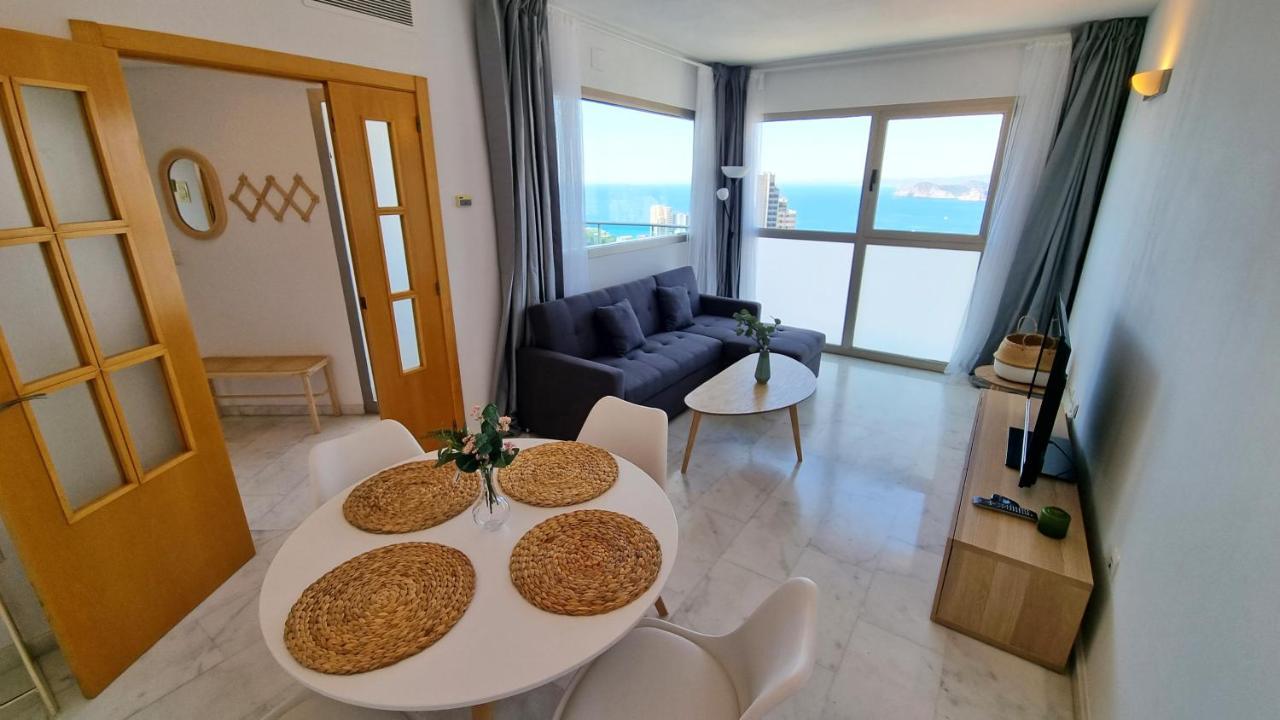 Apartamento Con Terrazas Privadas Y Vistas Increibles Appartement Benidorm Buitenkant foto