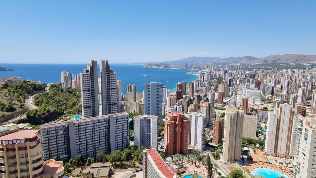 Apartamento Con Terrazas Privadas Y Vistas Increibles Appartement Benidorm Buitenkant foto