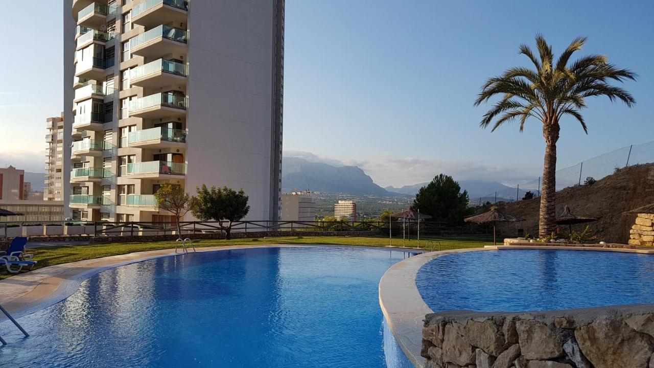 Apartamento Con Terrazas Privadas Y Vistas Increibles Appartement Benidorm Buitenkant foto