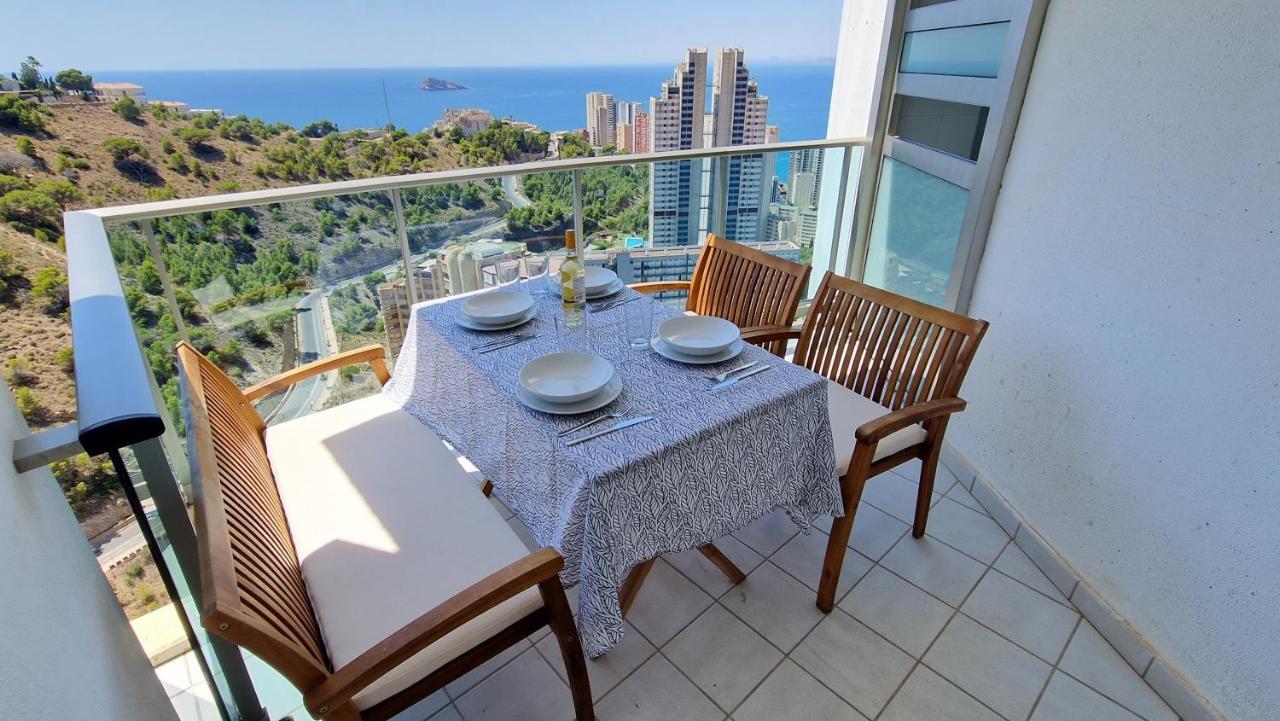 Apartamento Con Terrazas Privadas Y Vistas Increibles Appartement Benidorm Buitenkant foto