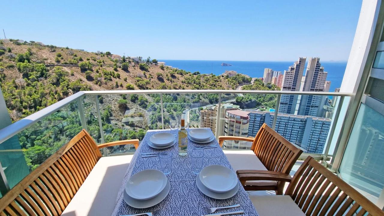 Apartamento Con Terrazas Privadas Y Vistas Increibles Appartement Benidorm Buitenkant foto